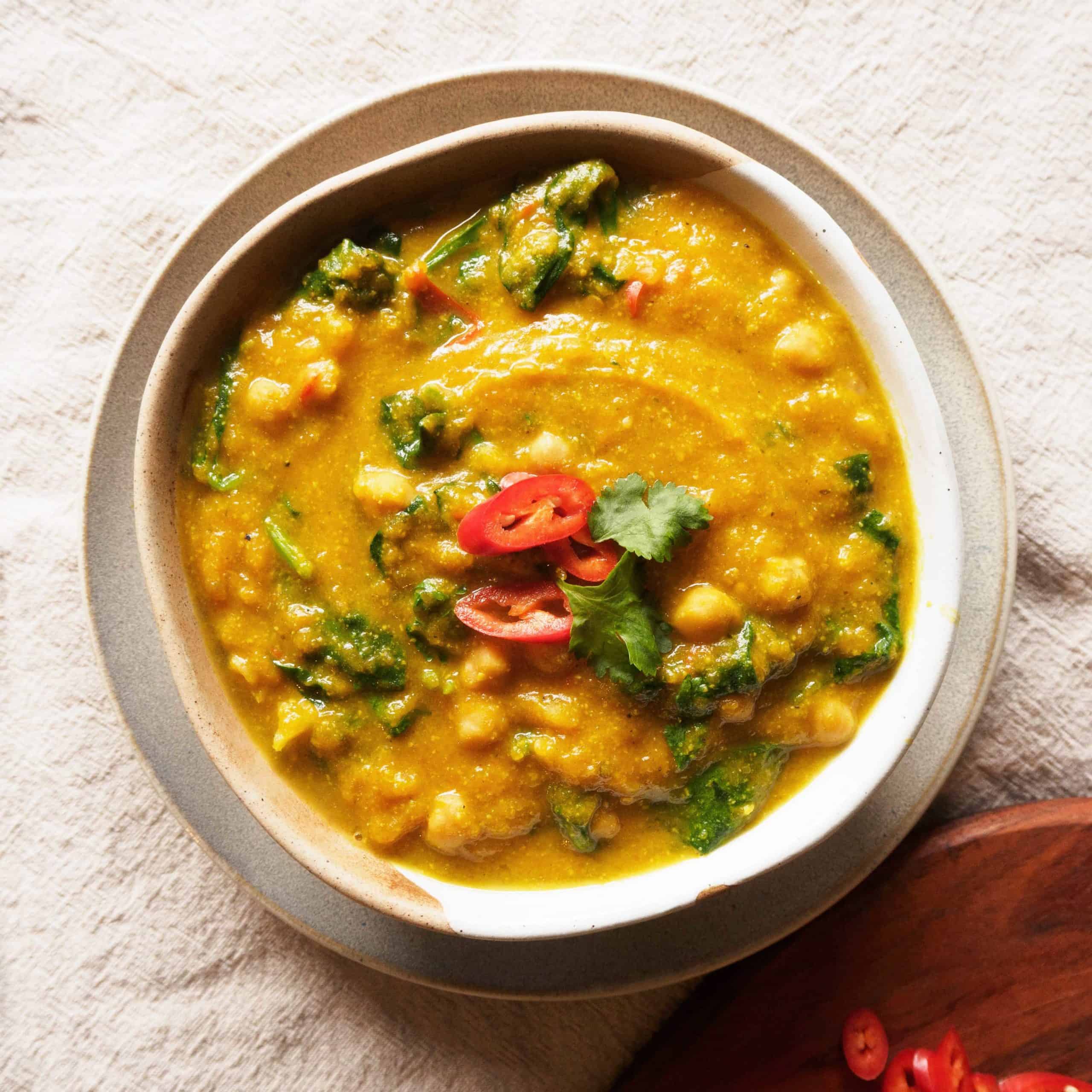 Butternut Squash and Chickpea Curry - FriFran